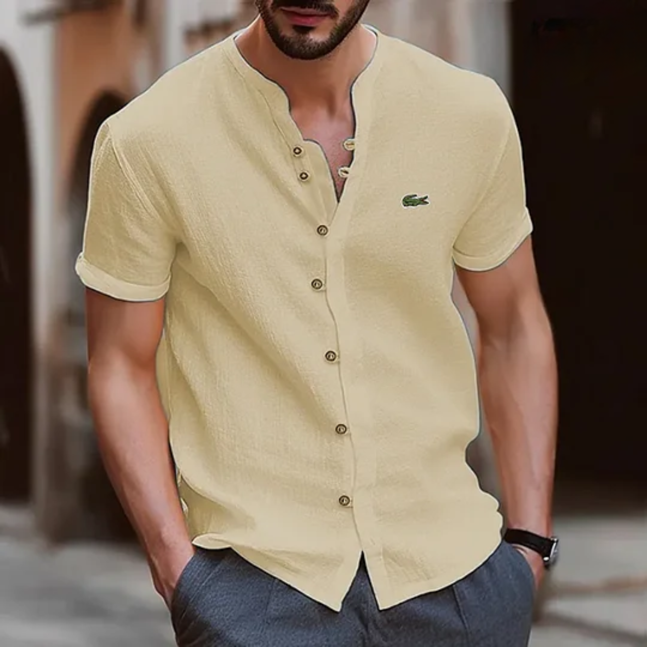 Chemise Henley L.C.