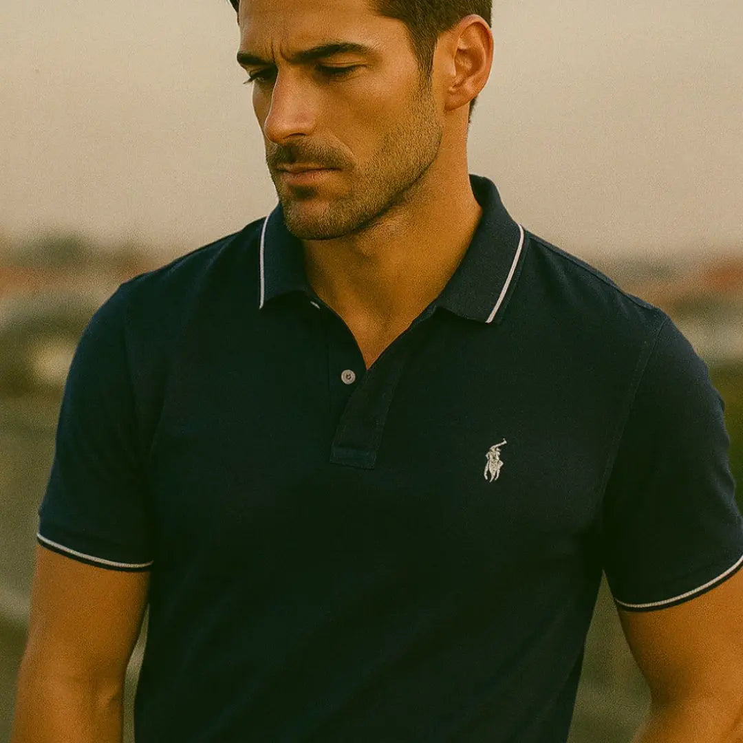 Men's Premium Classic Short-Sleeve Polo Shirt 2-Pack