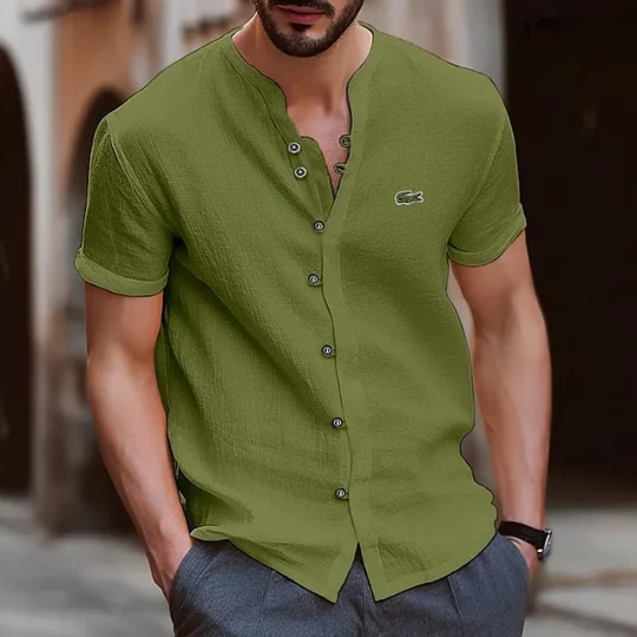 Chemise Henley L.C.
