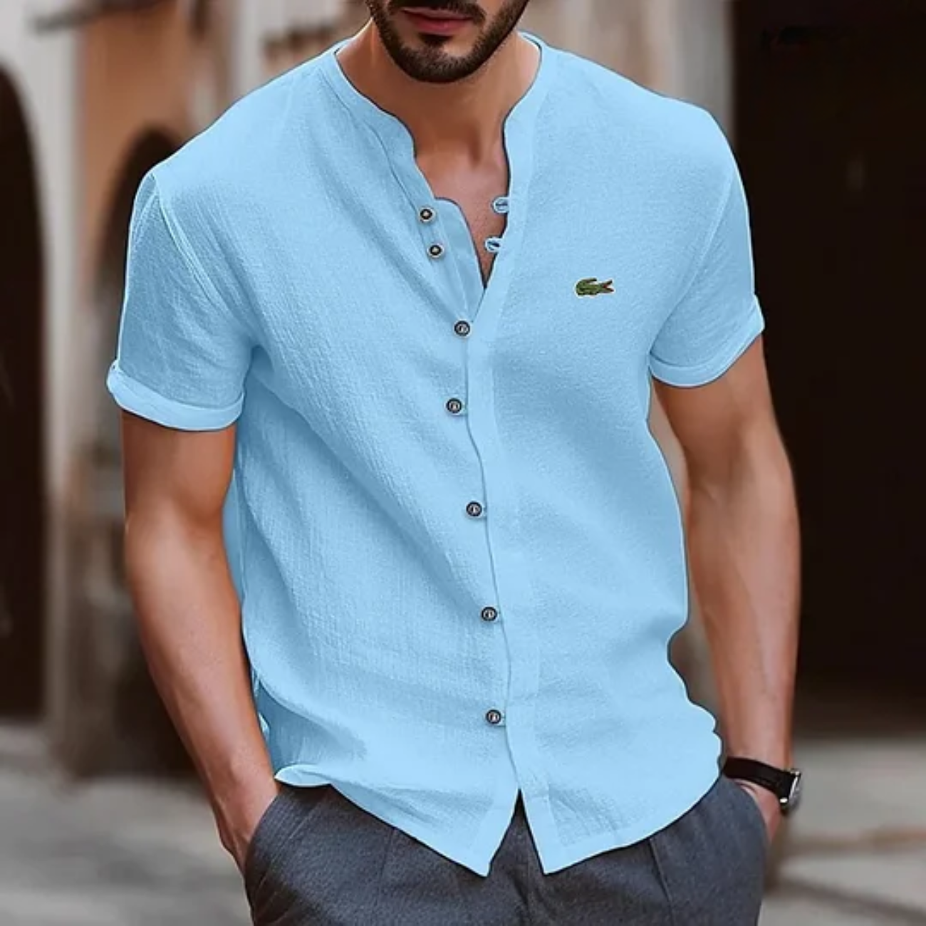 Chemise Henley L.C.