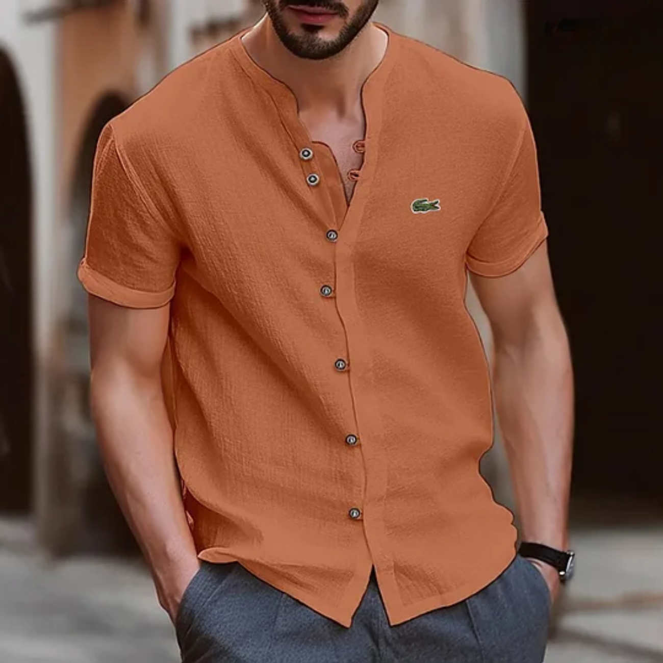 Chemise Henley L.C.