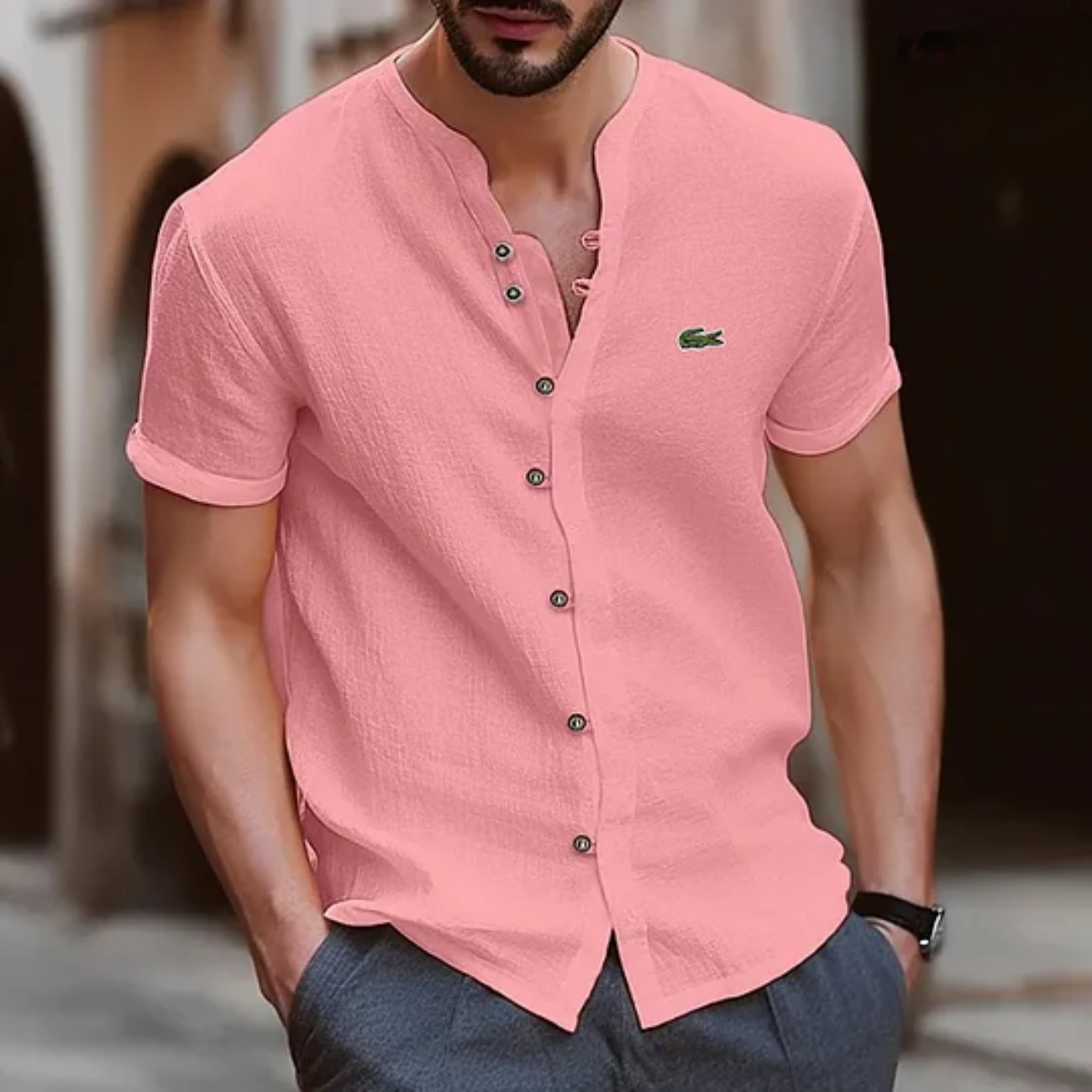 Chemise Henley L.C.