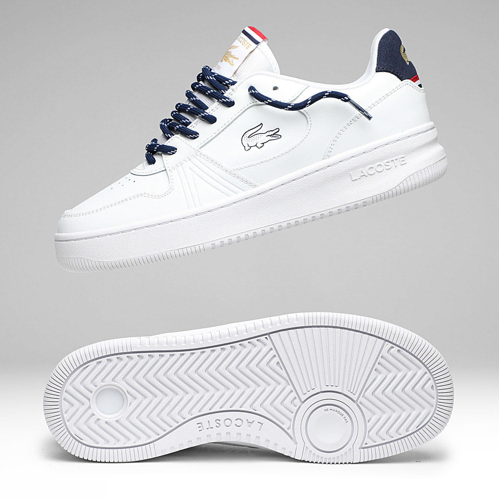 Polo LC™ L001 Set 225 — Blanc / Bleu marine / Rouge — SUPERLACED