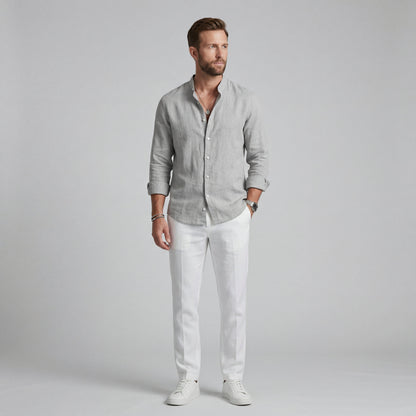 Chemise en lin élégante et légère