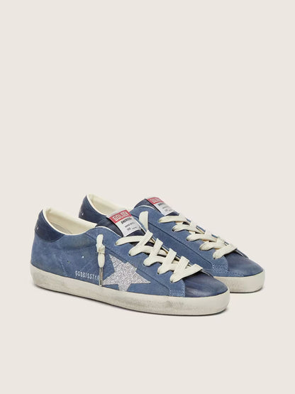 Golden Goose Super-Star — Cuir Velours Femme