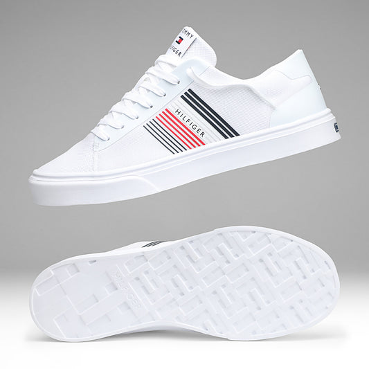 TH™ Baskets Lightweight Stripes Knit 2836 Blanc