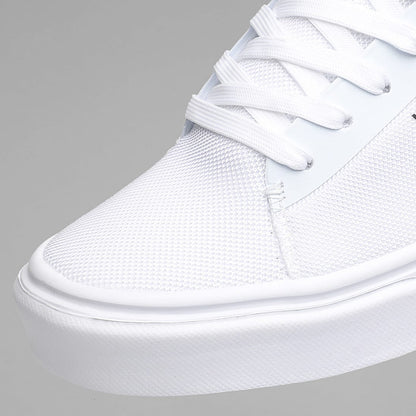 Tommy Hilfiger Baskets Lightweight Stripes Knit 2836 Blanc