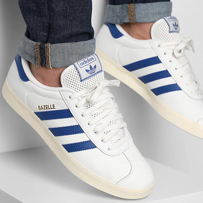 AD™ Gazelle — Blanc / Bleu royal / Blanc crème